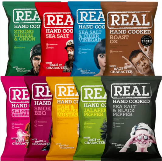 Real Handcooked Crisps