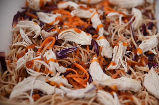 Homemade Sweet Chilli Noodle Salad